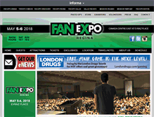 Tablet Screenshot of fanexporegina.com